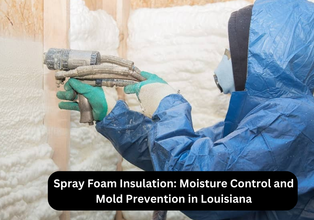 Spray Foam Insulation: Moisture Control and Mold Prevention in Louisiana
